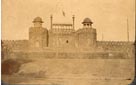 Buildings, with flag flying, India 1915