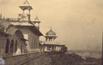 View from unknown building, India 1915