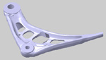 automotive control arm casting