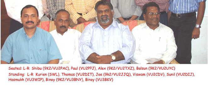 VU2Q8 TEAM @ 9K2 LAND