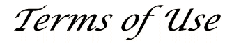 Terms of Use