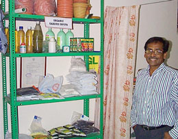 Raghavendra Rao at his Florra and Pomes centre in Adyar, Chennai.