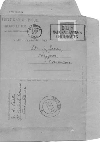 Introduction of Inland Letter Cards in India