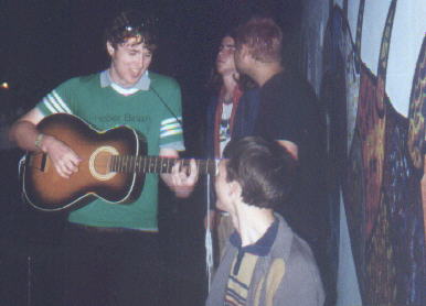 Broken Tree Fort playing outside of the Capitol Theatre