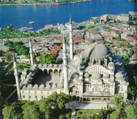 Click for a Virtual Reality Tour inside the Suleymaniye Mosque