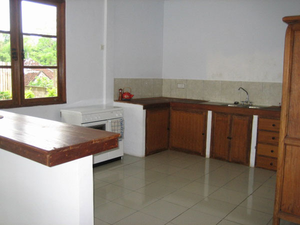 Kitchen room villa for rent and sale Canggu Kuta Bali