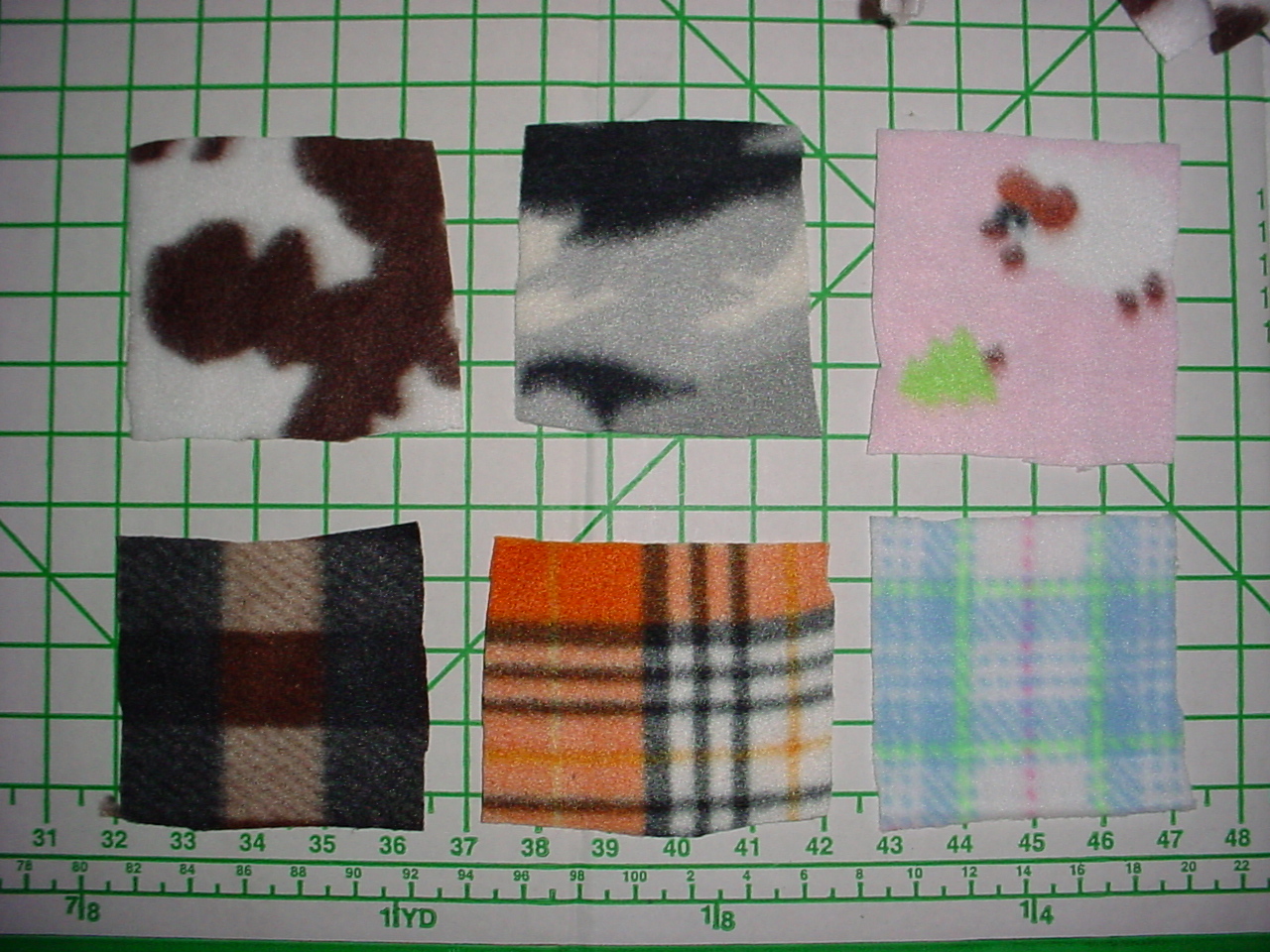 Some available patterns.