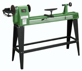 Labeled Wood Lathe