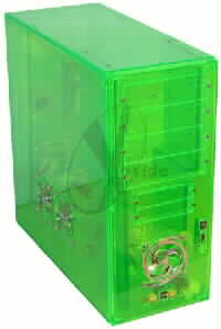 Logisys Green Acrylic Case