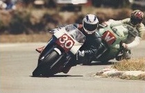 Me actually leading someone, 90/91 NZ F1 Champs