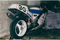 Rear view of my RC30, cute eh?