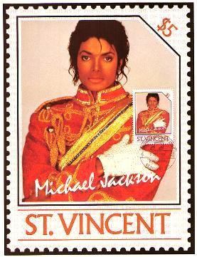 MJ St-Vincent FDC Postcard: award