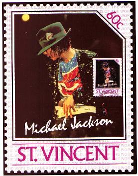 MJ St-Vincent FDC Postcard: billie