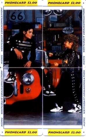 MJ US Puzzle 4-PhCard