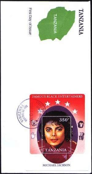 MJ Tanzania FDC Envelope