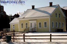 The Ard Godfrey house, built in 1848, is the oldest standing house in Minneapolis, Minnesota