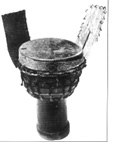 Dj�mb� (tambour traditionnel de Mali)