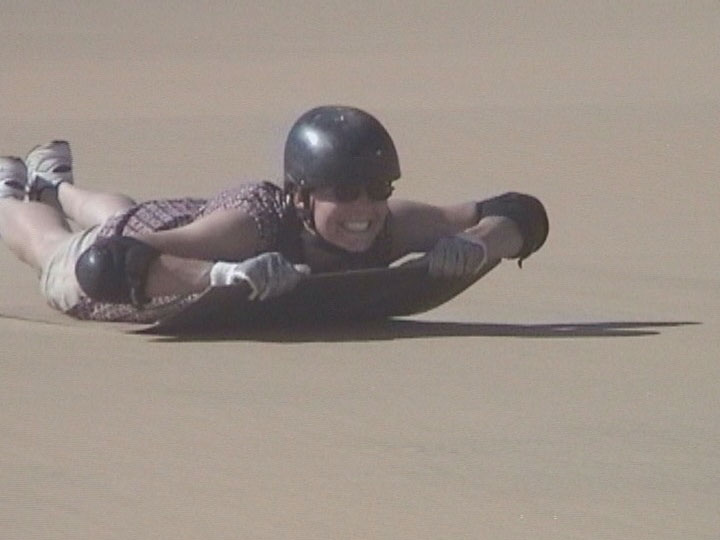 Inge-sandboarden