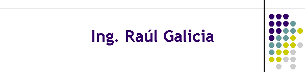 Ing. Ra�l Galicia
