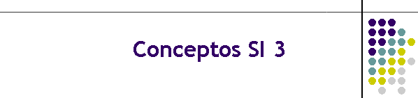 Conceptos SI 3