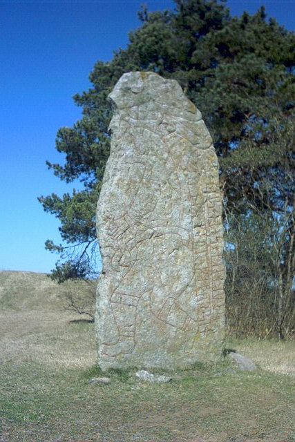'Grylen':  image from a runestone in SW Sweden