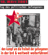 18. M&auml;rz - Tag des politischen Gefangenen