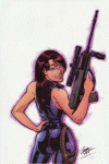 a sexy cartoon lady