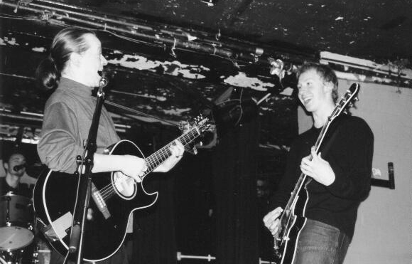 steve and charlie laughing