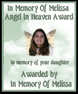 Melissa's Memorial Award - For a daughter