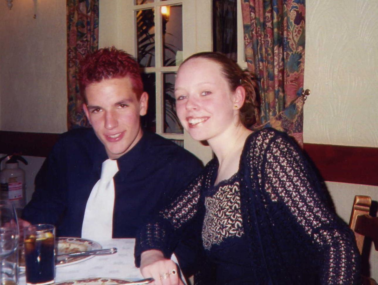David and Jo at the prom!
