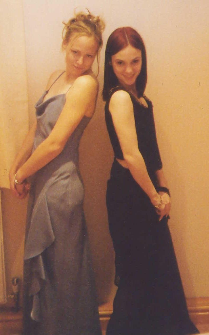 me and claire after the prom!