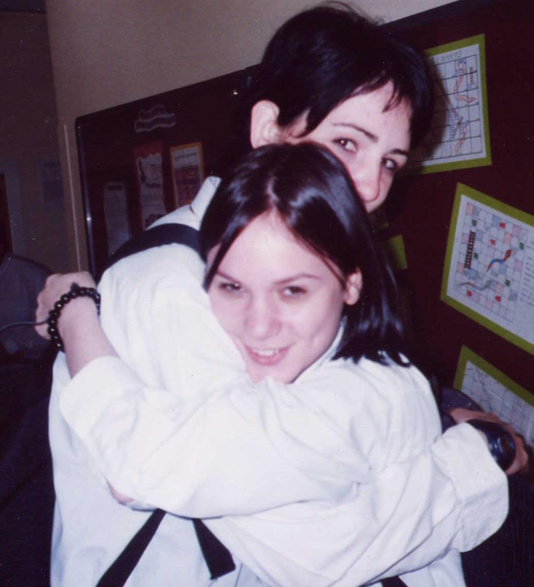 Me and sol' hugging...don't u just hug everyone sol?
