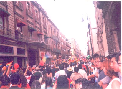 MARCHA L�SBICA GAY 2003,EN M�XICO D.F.