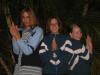 Me, Nikki and Steph doing the Charlies Angels Thing