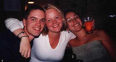 Jonas, Linda and Elisabeth... starting to feel the buzz, huh guys?