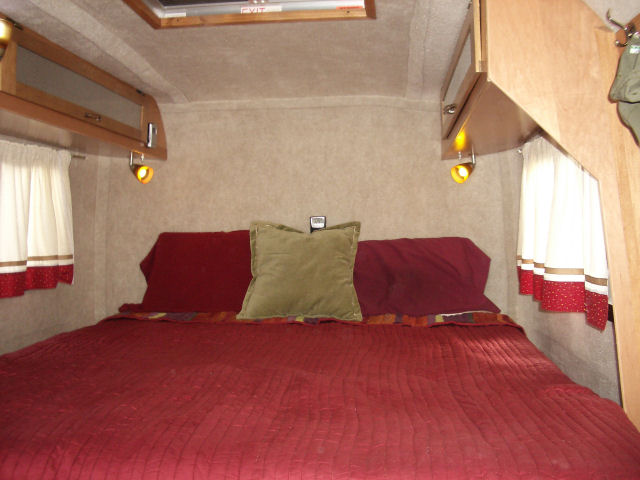 AFTER: Looking forward into the loft.