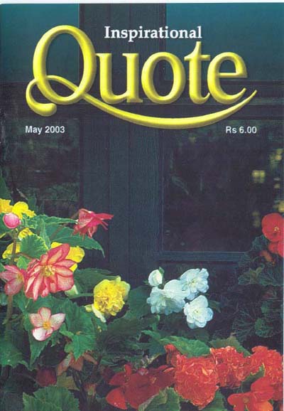 Click here to go to May 2003
