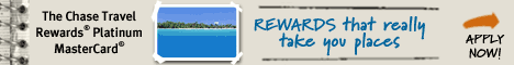 The Chase Travel Rewards Platinum MasterCard.