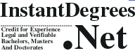 Alternative US Legal degrees, Free Instant University diploma, Verifiable degree and Accredited Diplomas