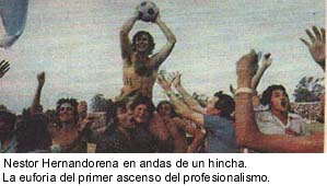 Hernandorena en el festejo