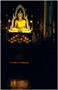 Buddhafigur in einem Tempel.