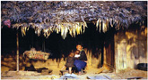 Woman with children.