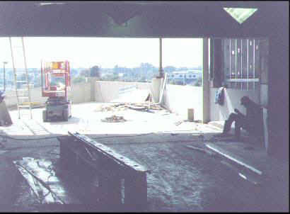 Top of circular ramp to exit dome 