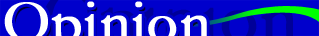 Opinion page header