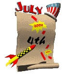 "Happy Fourth of July!"