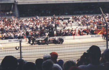 Early action in the pits
