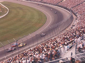 Early action during the race