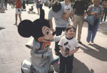 Me with Space Mickey