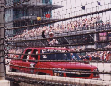 Kevin started 11th in his 1st trip at the Brickyard