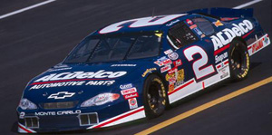 Kevin guide the blue duce to the 2001 Championship.  Copyright and courtesy of RCR